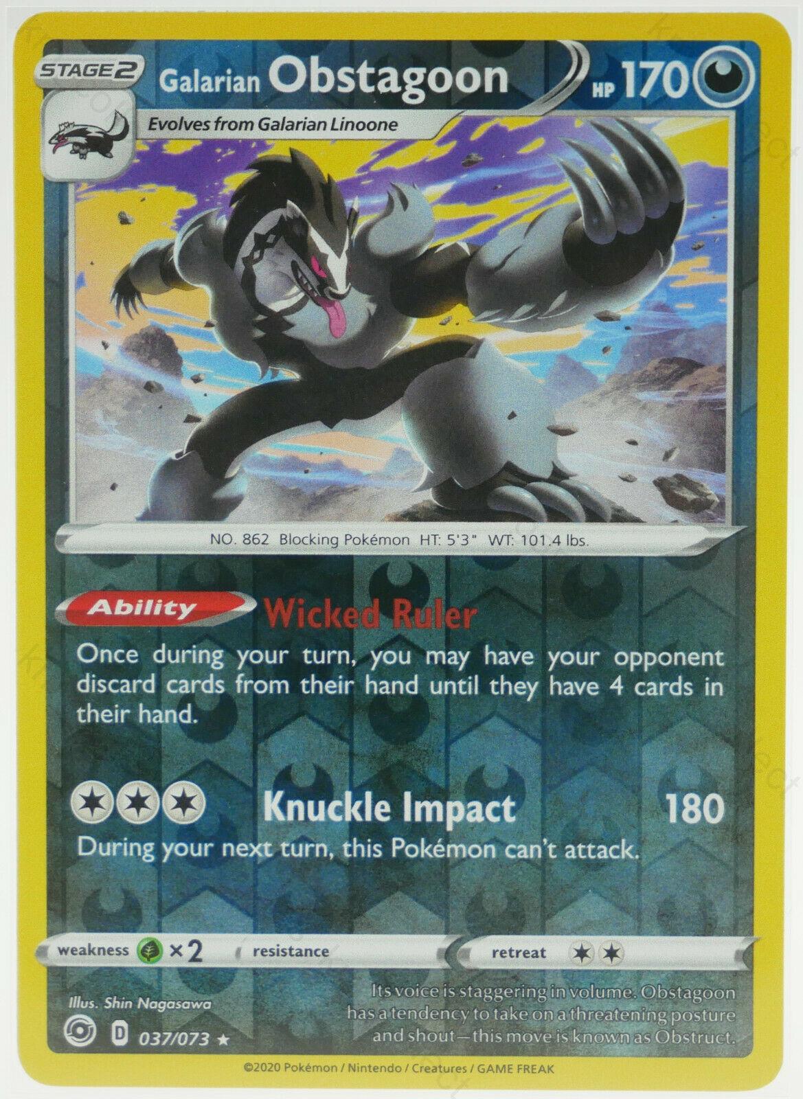 Galarian Obstagoon