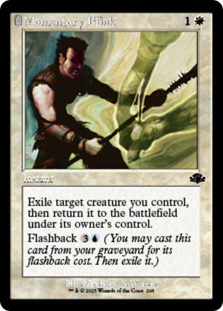 Momentary Blink (Retro Frame)