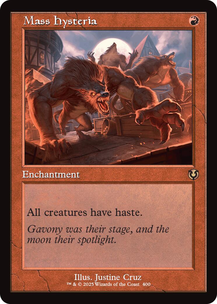 Mass Hysteria (Retro Frame)
