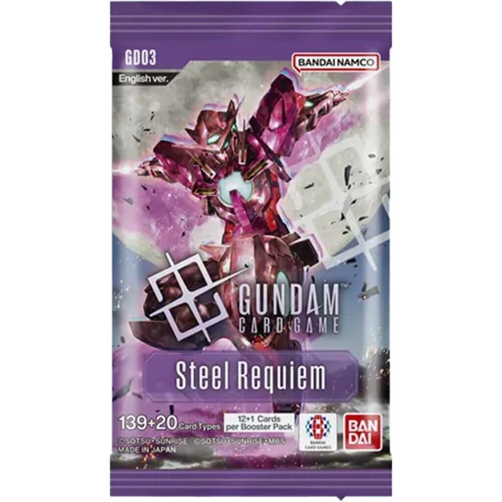 Gundam Card Game : Steel Requiem (GD03) Booster Pack