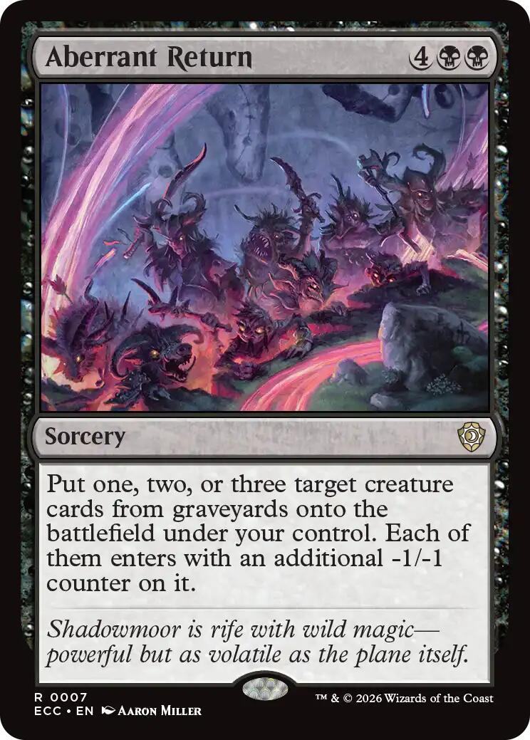 Aberrant Return