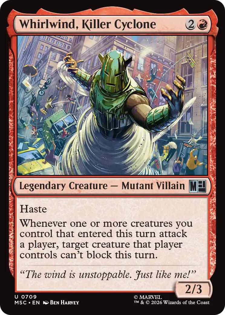 Whirlwind, Killer Cyclone