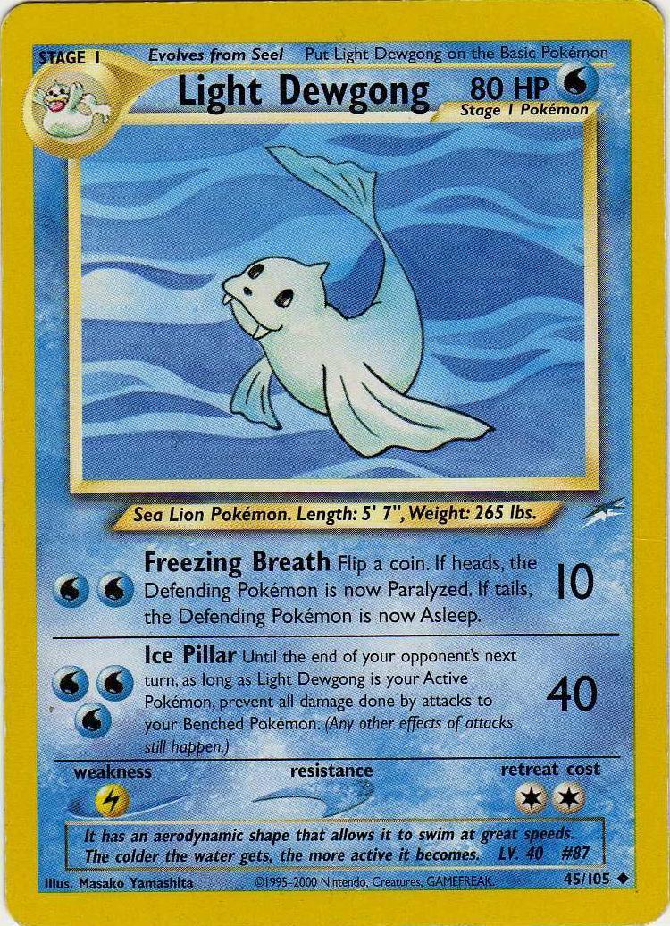 Light Dewgong