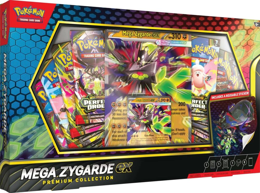 Pokemon: Mega Zygarde ex Premium Collection