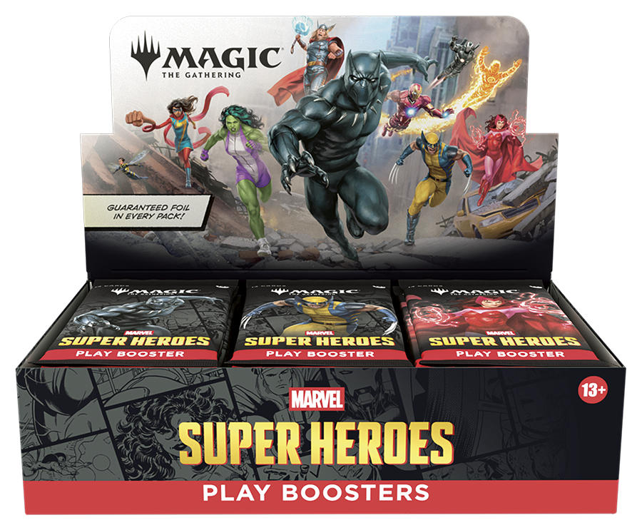 Marvel Super Heroes - Play Booster Display Case (PREORDER)