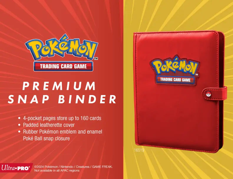 Pokemon: Premium Snap Binder The Hub TCG Pokemon: Premium Snap Binder The Hub TCG