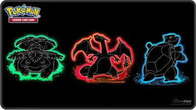 Ultra Pro Foil Pokemon Neon Kanto Play Mat