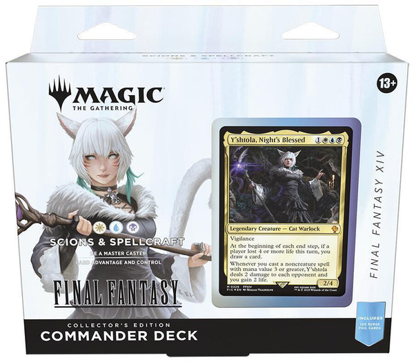 Magic the Gathering: FINAL FANTASY Commander Deck - FINAL FANTASY XIV Scions & Spellcraft (Collector's Edition)