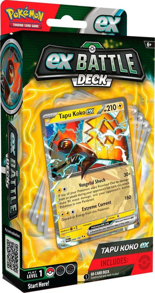 Pokemon ex deck Tapu Koko