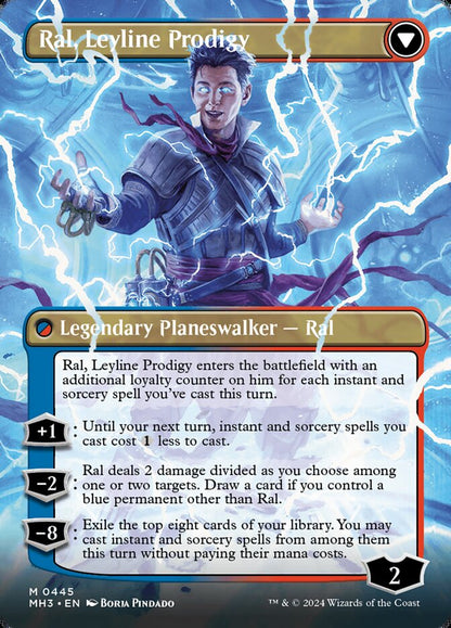 Ral, Monsoon Mage (Borderless) (Back)