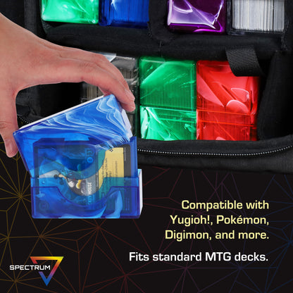 BCW: Prism Deck Case-50 CT-Crystal Clear