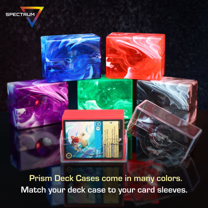 BCW: Prism Deck Case-50 CT-Crystal Clear