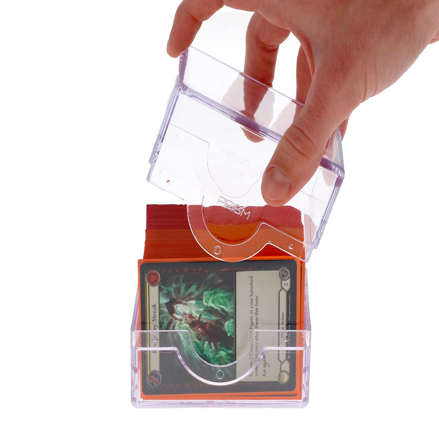 BCW: Prism Deck Case - Polished - Translucent