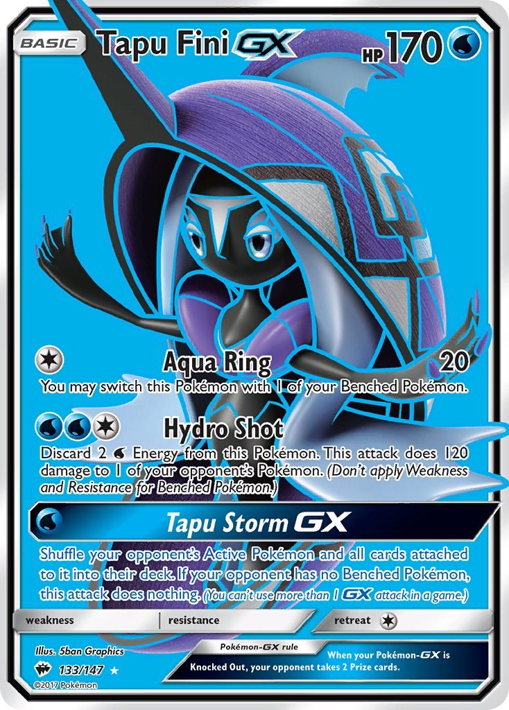 Tapu Fini GX (Full Art)