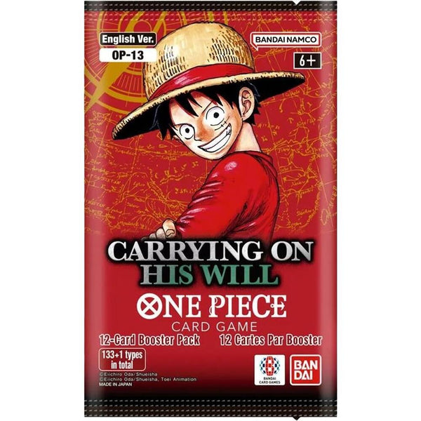 One Piece: Carrying On His Will Booster Pack(OP13)