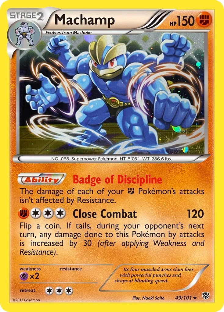 Machamp - 49/101 (Cosmos Holo)