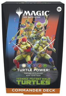 Teenage Mutant Ninja Turtles Commander Deck - Turtle Power!(PREORDER)