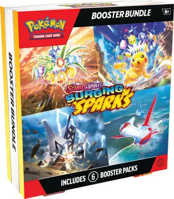 Pokemon: Surging Sparks Booster Bundle