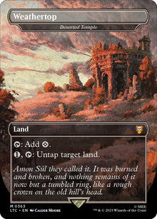 Weathertop - Deserted Temple (Borderless)