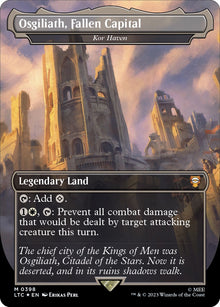 Osgiliath, Fallen Capital - Kor Haven (Borderless) (Surge Foil)