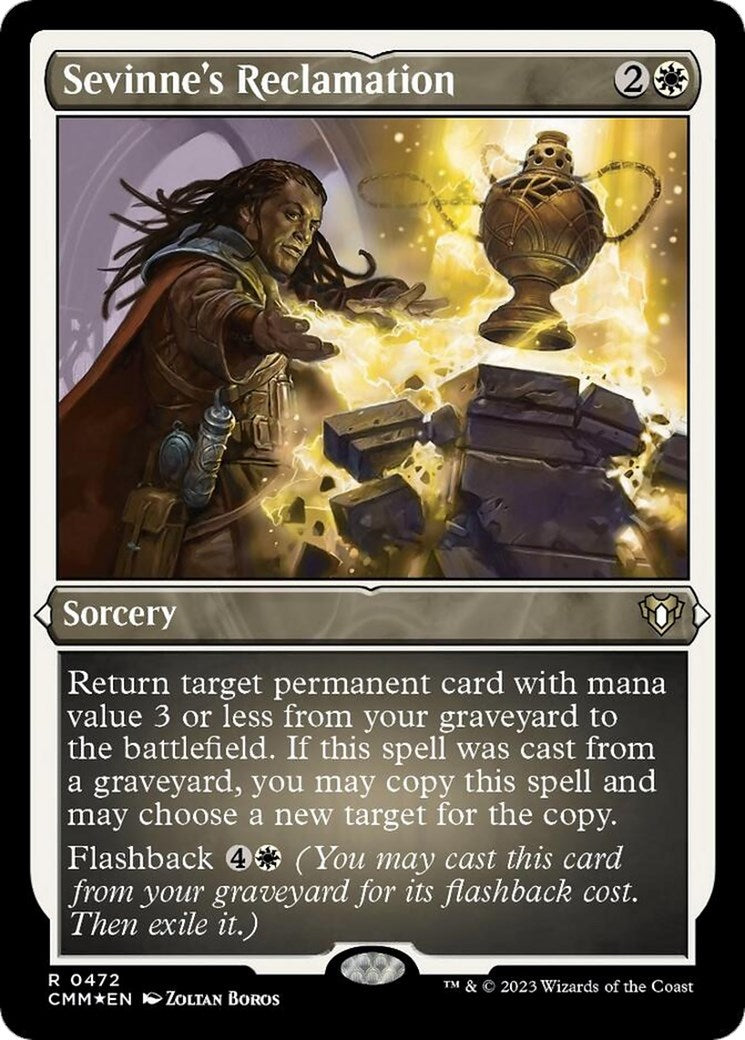 Sevinne's Reclamation (Foil Etched)