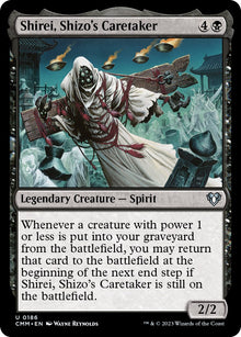 Shirei, Shizo's Caretaker