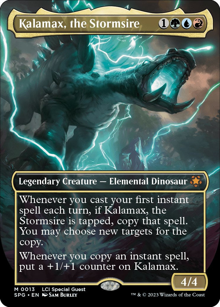 Kalamax, the Stormsire (Borderless)