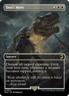 Don't Move (Borderless)