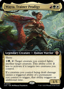 Wayta, Trainer Prodigy (Extended Art)