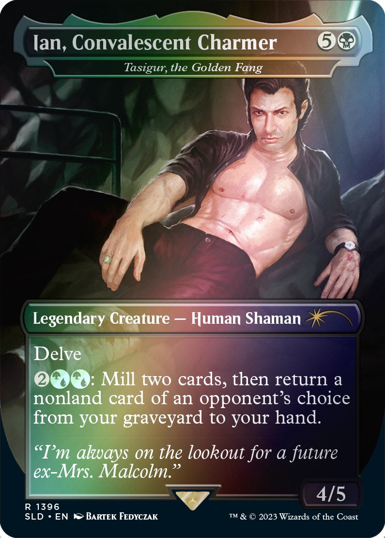 Ian, Convalescent Charmer - Tasigur, the Golden Fang (Rainbow Foil)