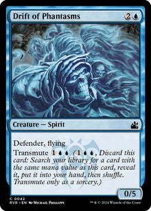 Drift of Phantasms