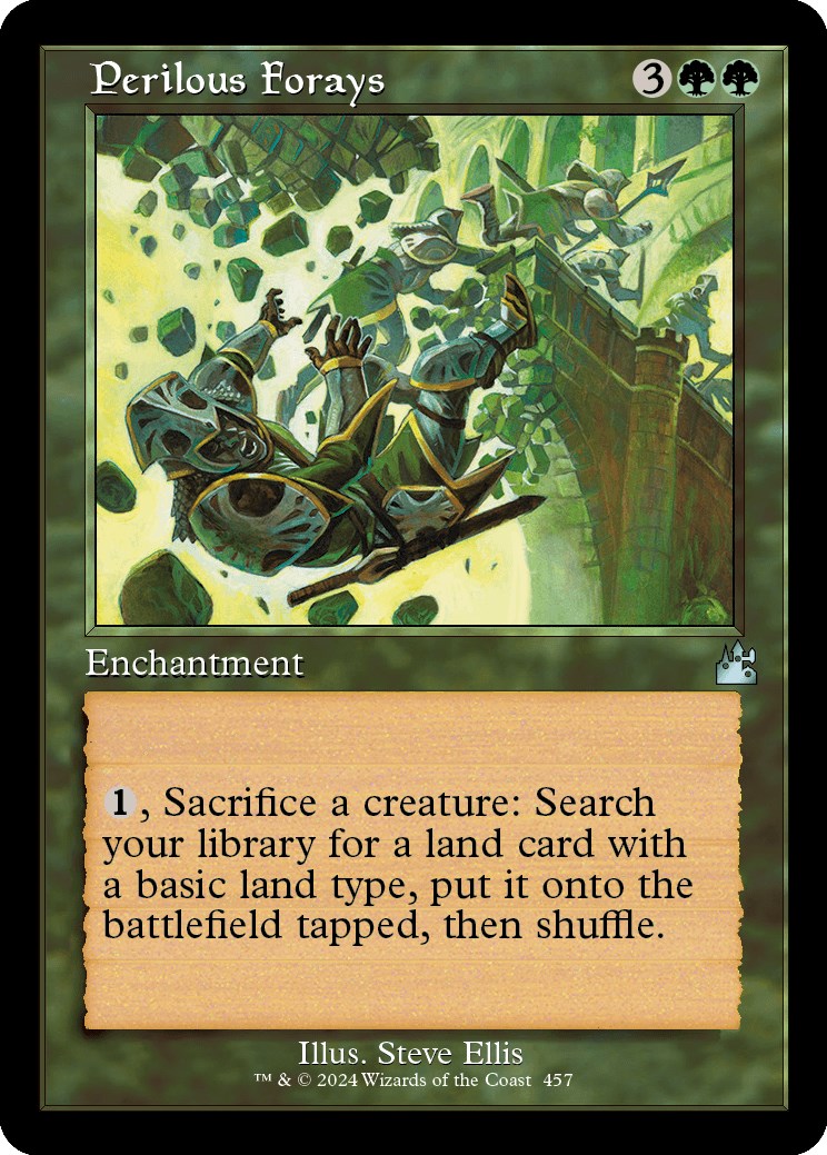 Perilous Forays (Retro Frame)