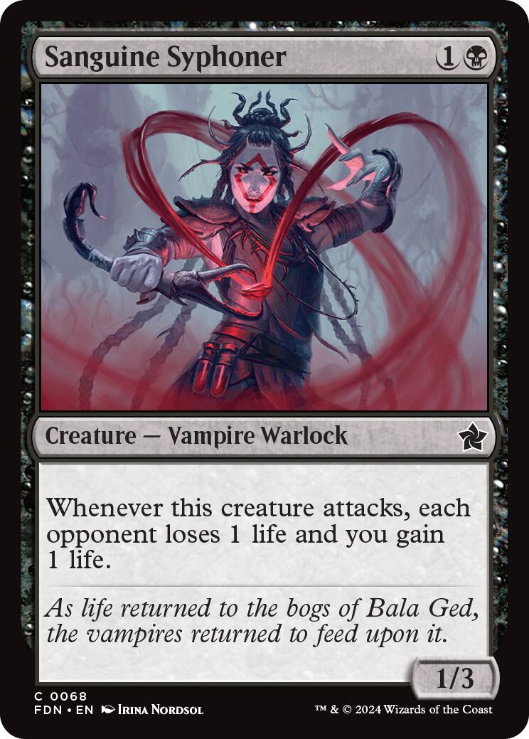 Sanguine Syphoner