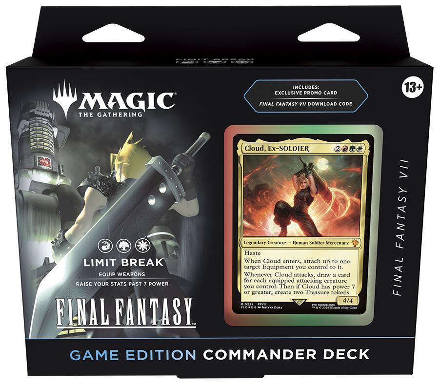 Magic the gathering: FINAL FANTASY Commander Deck - FINAL FANTASY VII Limit Break (Game Edition)