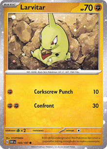 Larvitar - 105/197 (Cosmos Holo)