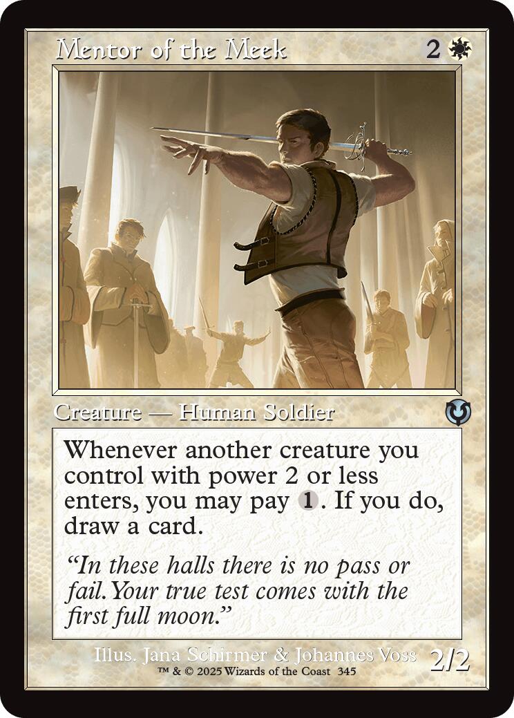 Mentor of the Meek (Retro Frame)