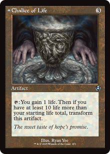 Chalice of Life (Retro Frame)