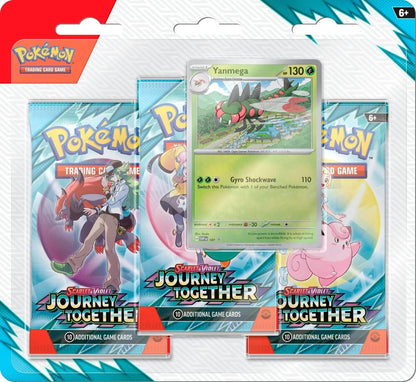 Pokemon: Journey Together 3 Pack Blister