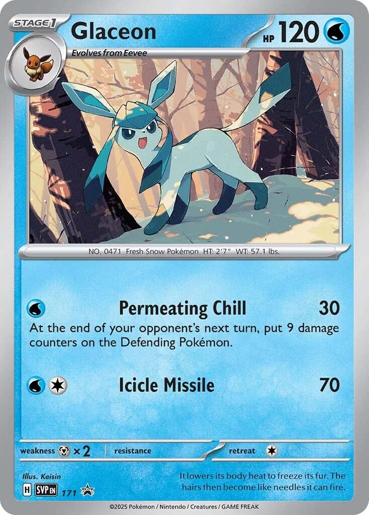 Glaceon - 171 (Cosmos Holo)