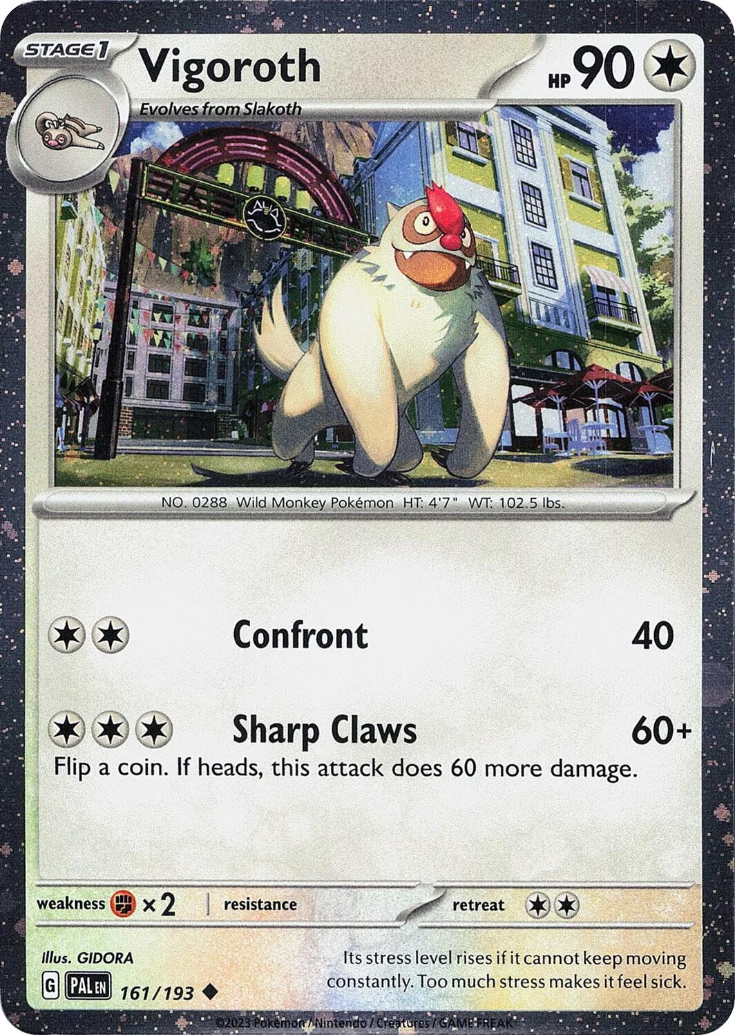 Vigoroth (Cosmos Holo)