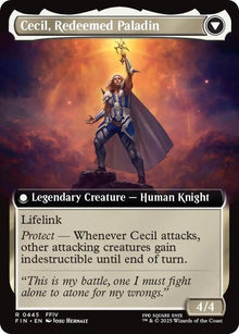 Cecil, Dark Knight (Extended Art) (Back)