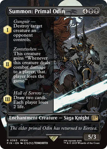 Summon: Primal Odin (Borderless)