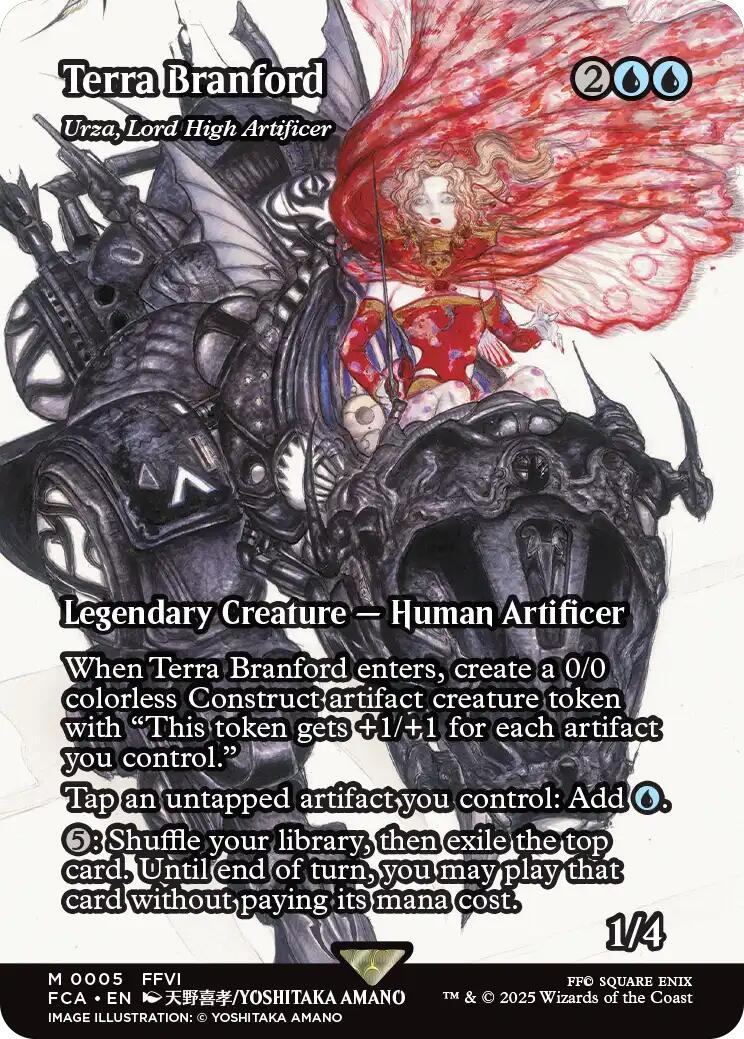 Terra Branford - Urza, Lord High Artificer (Showcase)