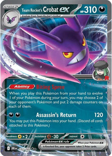 Team Rocket's Crobat ex - 122/182