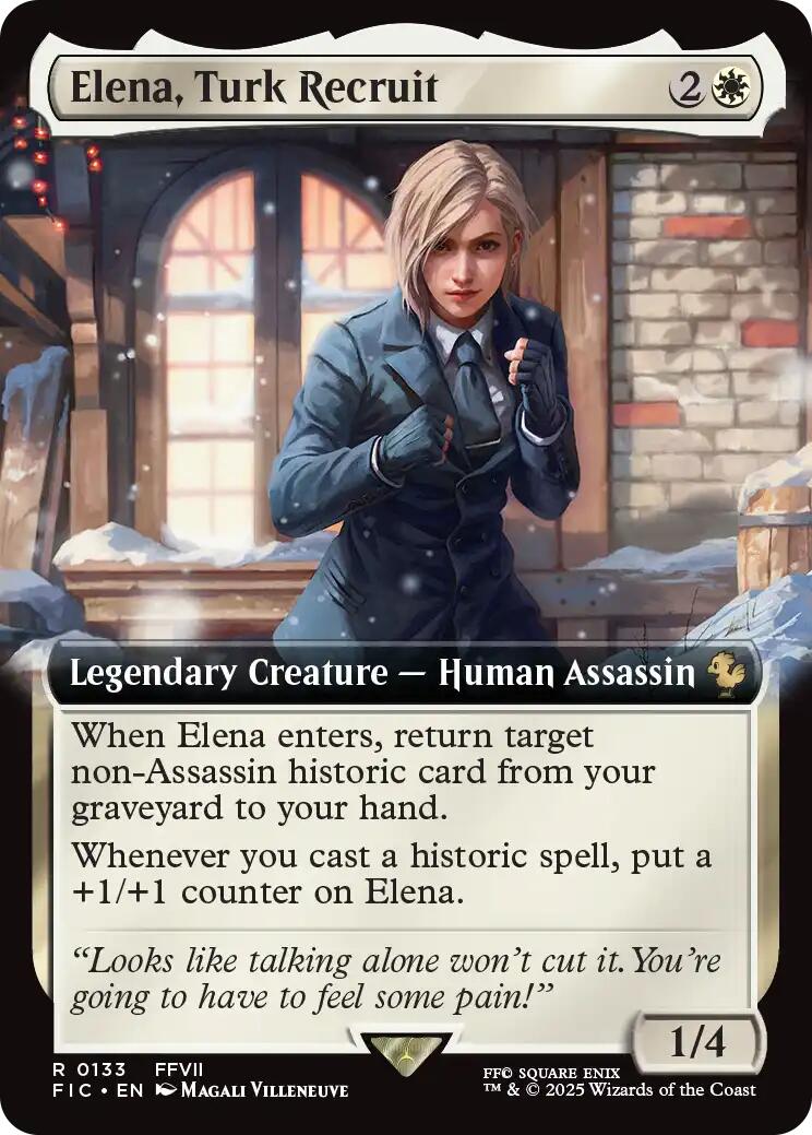 Elena, Turk Recruit (Extended Art)
