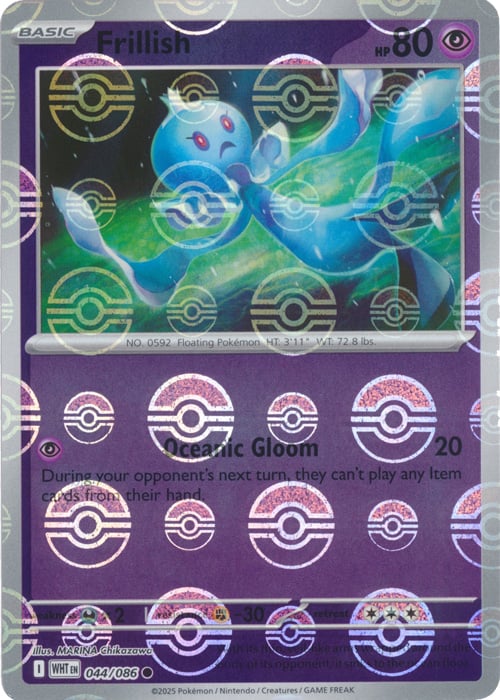Frillish (Poke Ball Pattern)