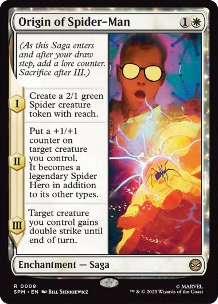 Origin of Spider-Man