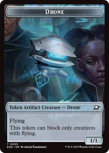 Drone // Lander (0006) Doubled-Sided Token