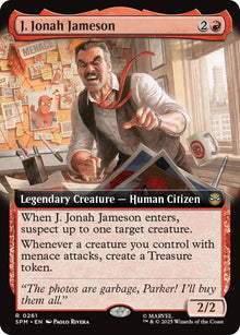 J. Jonah Jameson (Extended Art)