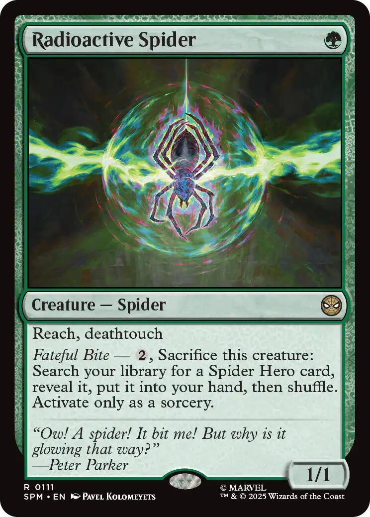 Radioactive Spider
